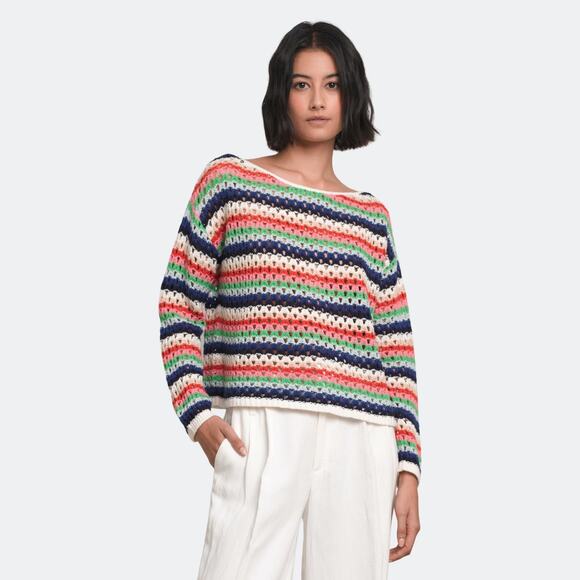 Eleven Six Skye Multicolor Striped Sweater XL/XXL (12) NWT - Picture 1 of 9